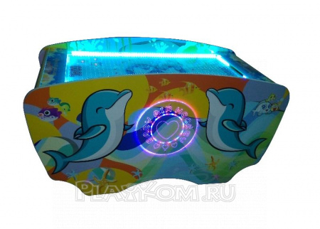 Baby air hockey