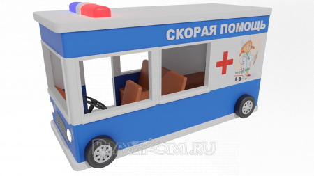 Интерактивный модуль для автодрома "Скорая помощь"