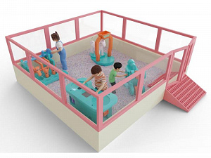 Комплект оборудования Песочница 3x3м тип 2