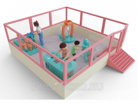 Комплект оборудования Песочница 3x3м тип 2