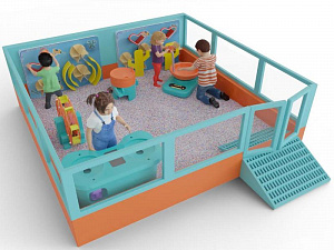 Комплект оборудования Песочница 3x3м тип 3