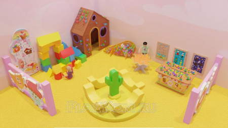 Игровая комната Сладости (20 м²)