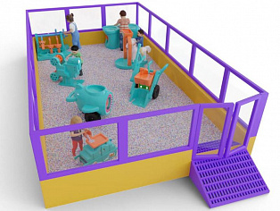 Комплект оборудования Песочница 3x5,4м тип 1