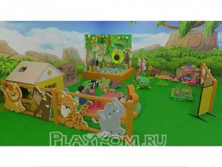 Игровая комната Джунгли (40 м²)