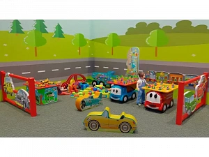 Игровая комната Машинки (20 м²)