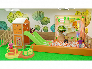 Игровая комната Среди лесов (20 м²)