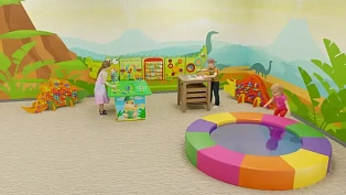 Игровая комната Юрский парк (20 м²)