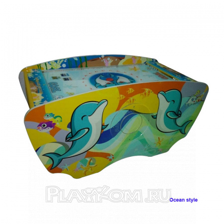 Baby air hockey