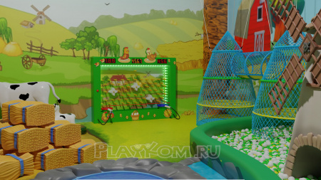Интерактивная игра "Курочки"
