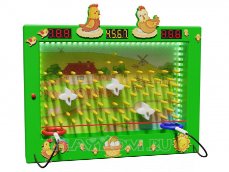 Интерактивная игра "Курочки"