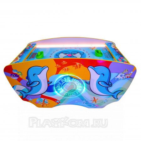 Baby air hockey