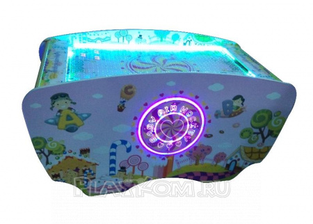 Baby air hockey
