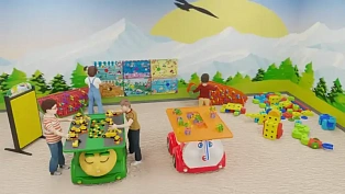 Игровая комната Горная поляна (20 м²)