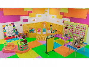 Игровая комната Абстракция (35 м²)