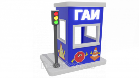 Игровой модуль для автодрома "ГАИ"