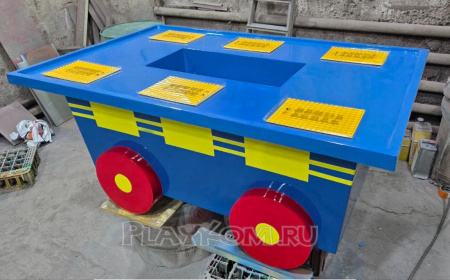 Комплект столов Паровозик с вагончиком - 2