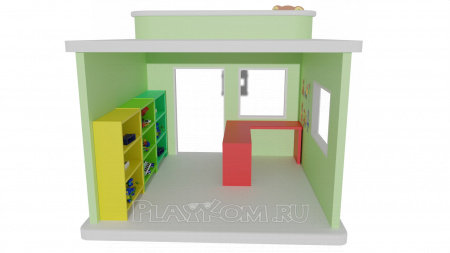 Игровой модуль для автодрома "Игрушки"