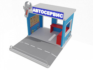 Игровой модуль для автодрома "Автосервис"
