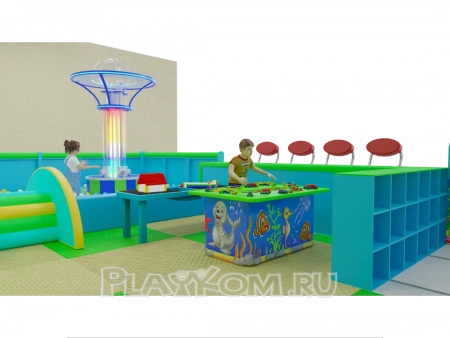 Игровая комната Аквариум (35 м²)
